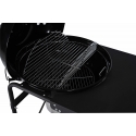 Anton Oliver Fire 57 cm enamelled charcoal grill with side table