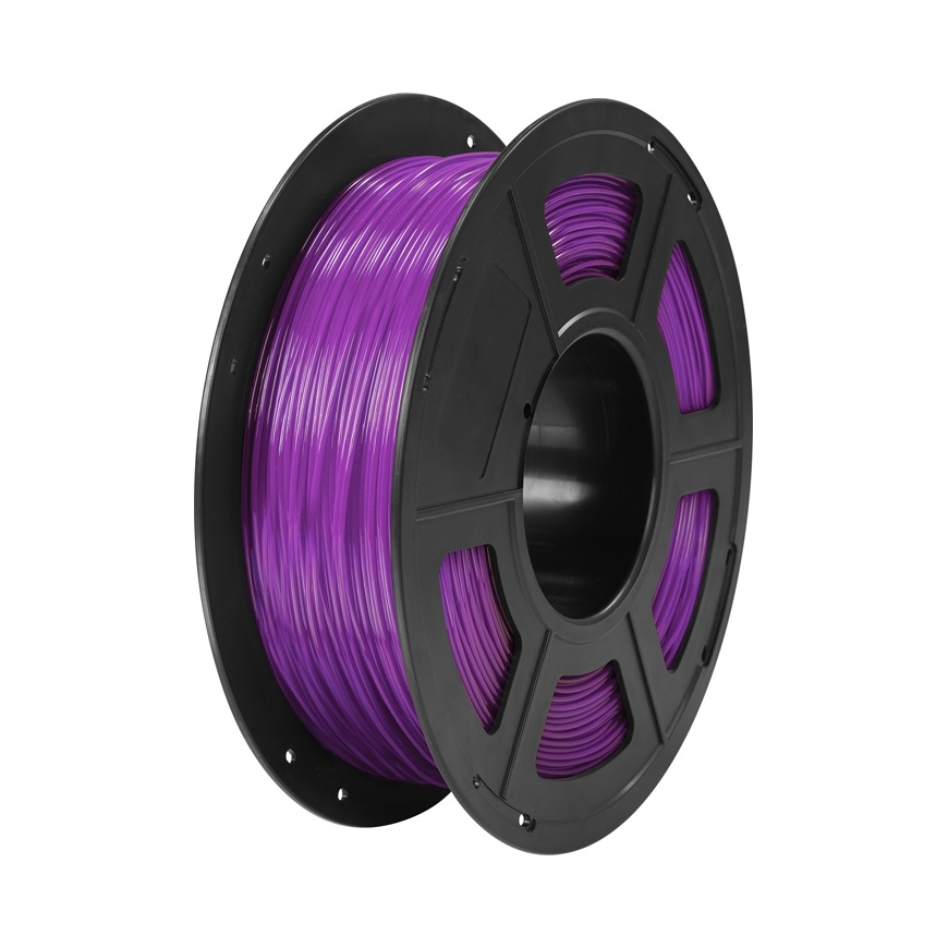 Anycubic TPU filaments (caurspīdīga purpura) 1 kg