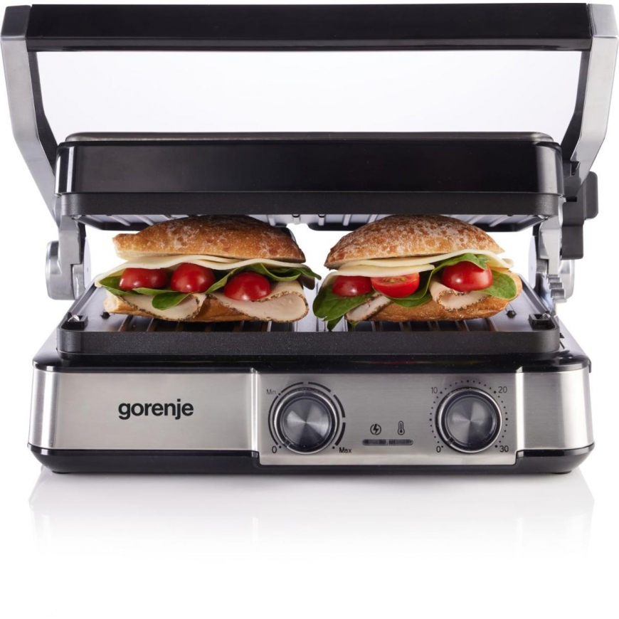 Gorenje GCG2000MT Multifunctional Grill, Fixed plates, Black – 3