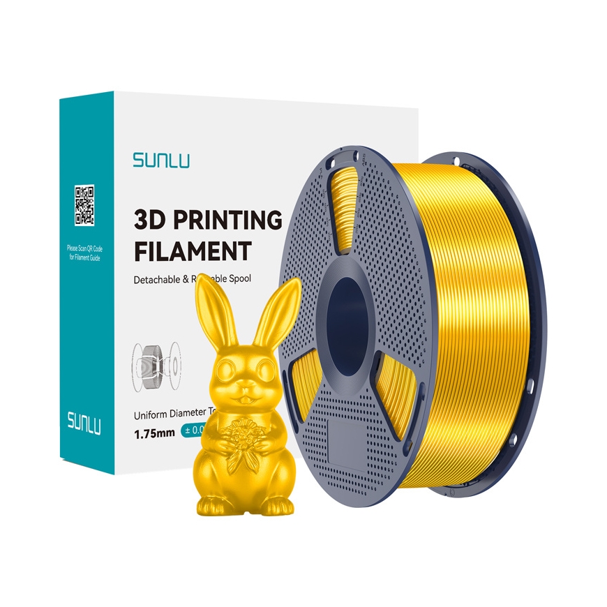 Sunlu PLA+ Silk Filament (Kuld)