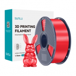 Sunlu PLA+ Silk Filament (Raudona)