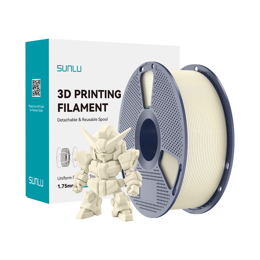 Sunlu PLA+ 2.0 filaments (ivory)