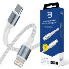 3mk Hyper Cable N-SERIES USB-C | Lightning 3m PD 3.0 9V|3A 27W -