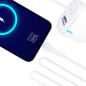 3mk Car Charger 20W PD3.0 QC 3.0 USB 1A1C - White 3mk Car Charger 20W PD3.0 QC 3.0 USB 1A1C - White