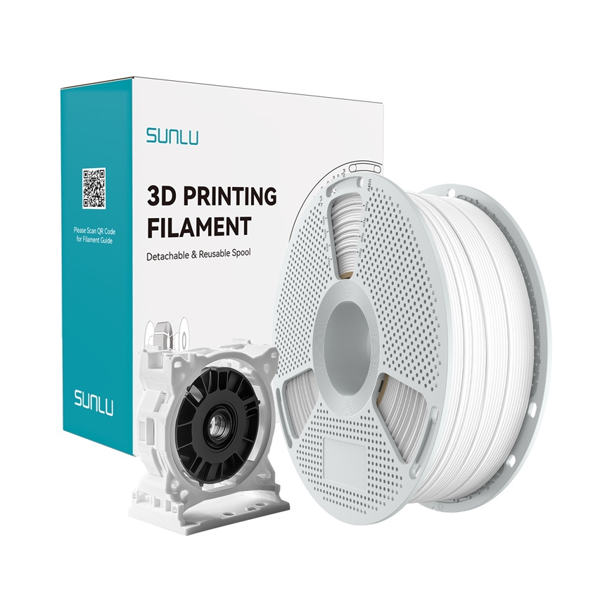 Sunlu PC-ABS Filaments (Balts)