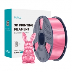 Sunlu PLA+ Silk Filament (Vaaleanpunainen)
