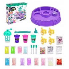 DIY SLIME -TEHDAS: SUURI SETTI KIMALLEJA JA FIGUUREJA SLIMEN TEKEMISEEN