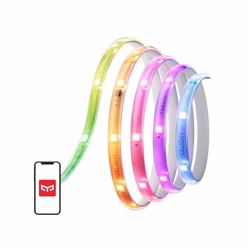 YEELIGHT D1 RGBIC Smart LED sloksne, 20 m