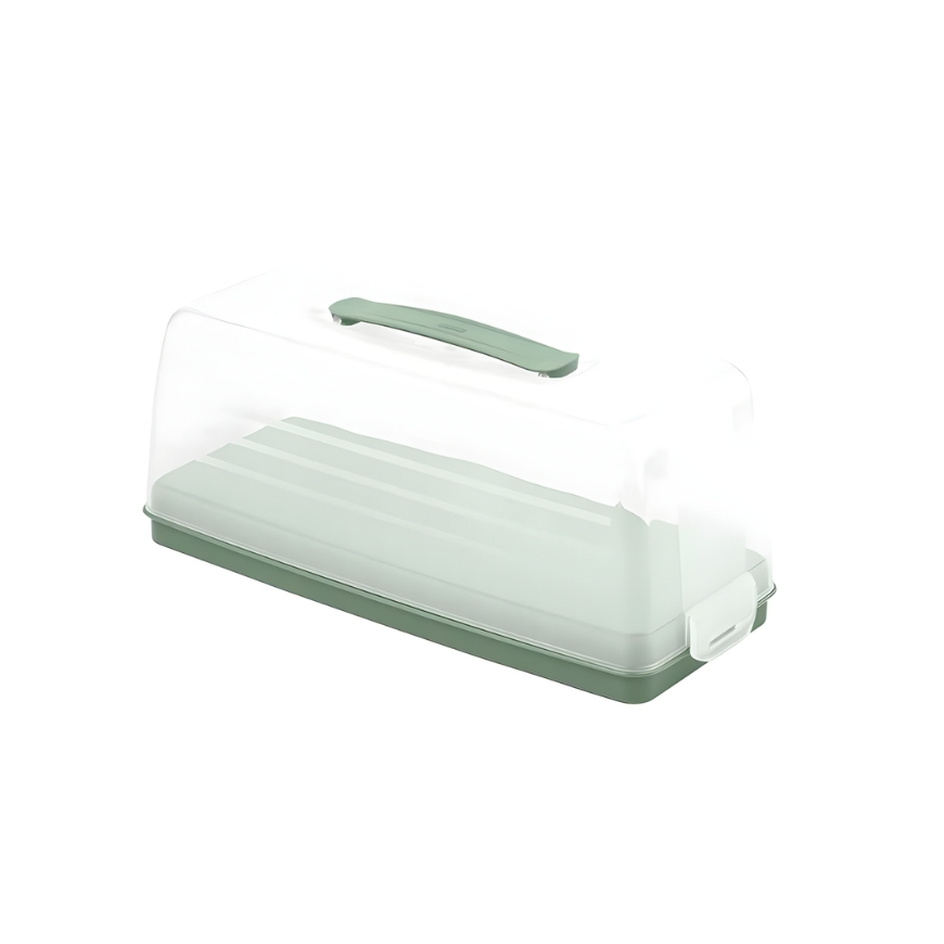 Koogi transpordikast ristkülikukujuline 35,5x15x14,2cm roheline