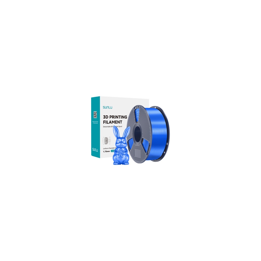 Sunlu PLA+ Silk Filament (mėlyna) – 2