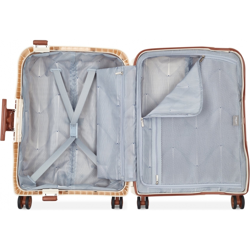 Delsey Moncey recycled slim 55 cm reisikohver, angora – 5
