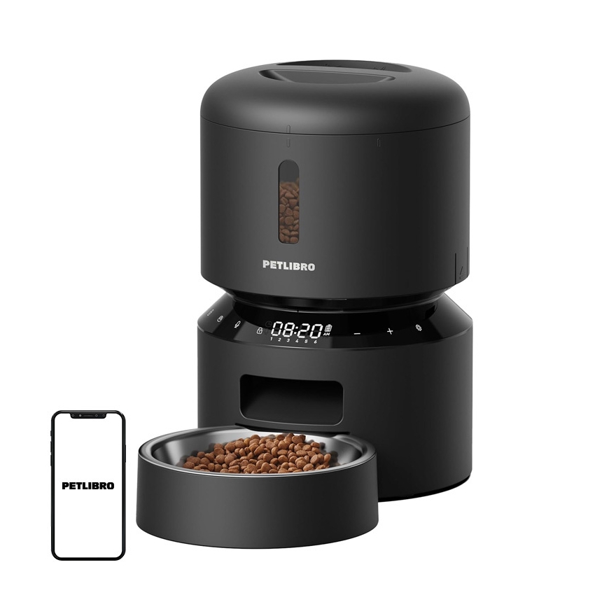 PETLIBRO Granary 3L диспенсер для корма для домашних животных (черный)