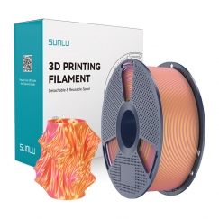 Sunlu PLA+ Siidik Dual Värvi Filament (Roosa ja Kuld)