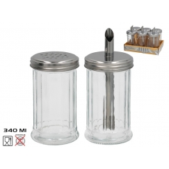Сахарница 340 мл, 2 вида, 8,5 x 7,5 x 7,5 см, KITCHEN&GO