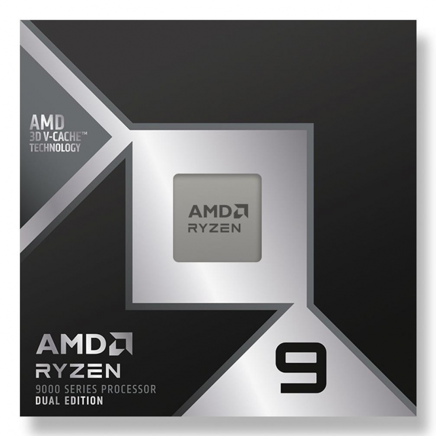 CPU AMD Desktop AMD RyzenT 9 9950X3D2 4.3 GHz 16 tuuma Cache 192 MB Socket AM5 TDP 200 W GPU Jah Box 100-100001978WOF