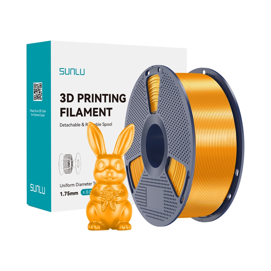 Sunlu PLA+ Silk Filament (Brass)