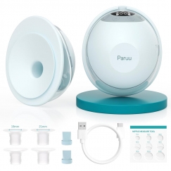 PARUU P20 HANDS-FREE WEARABLE BREAST PUMP GREEN DOUBLE PACK