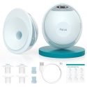 PARUU P20 HANDS-FREE WEARABLE BREAST PUMP GREEN DOUBLE PACK