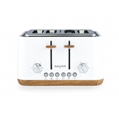 Salter EK5823WHTVDE Toronto 4-Slice Toaster