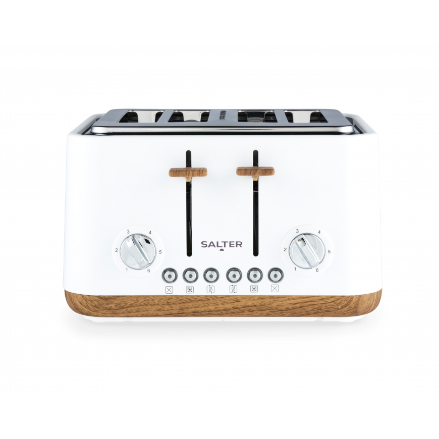 Salter EK5823WHTVDE Toronto 4-Slice Toaster