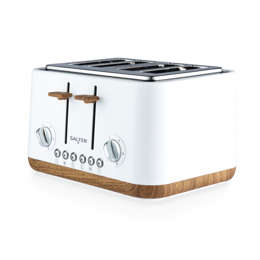Salter EK5823WHTVDE Toronto 4-Slice Toaster – 2