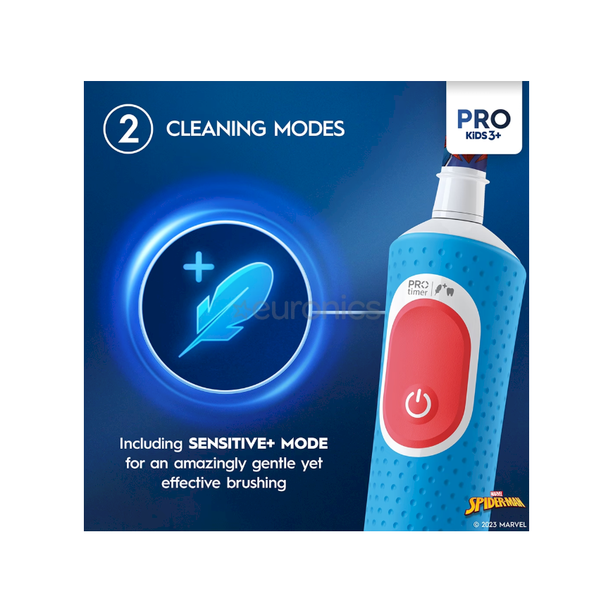 Oral-B Vitality Pro Kids Spider-Man Elektriskā zobu birste – 3
