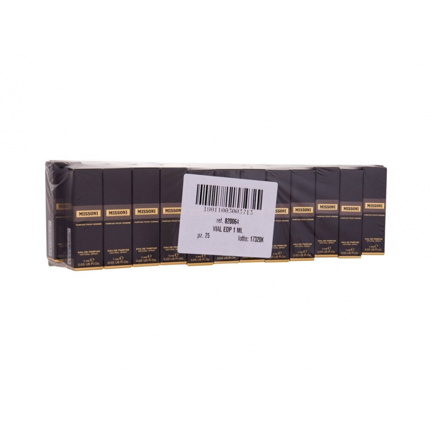 Missoni Parfum Pour Homme 25x1ml / Vials Set Parfimērijas ūdens EDP
