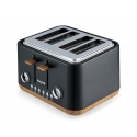 Salter EK5823BLKVDE Toronto 4-Slice Toaster