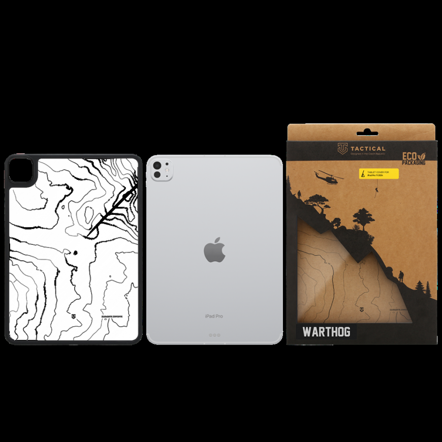 Tactical Warthog Cover for Apple iPad Pro 11 2024|2025 Asphalt – 3