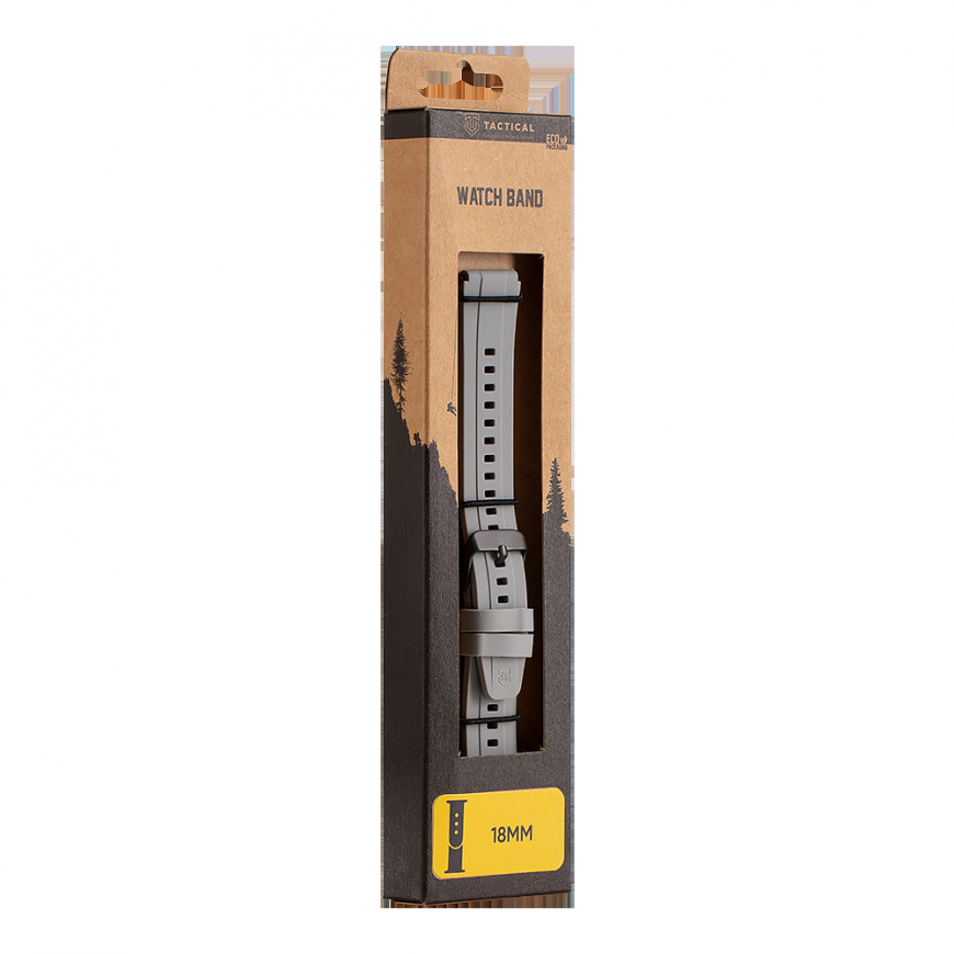 Tactical Quick Release Silicone Band 18mm Grey – 3