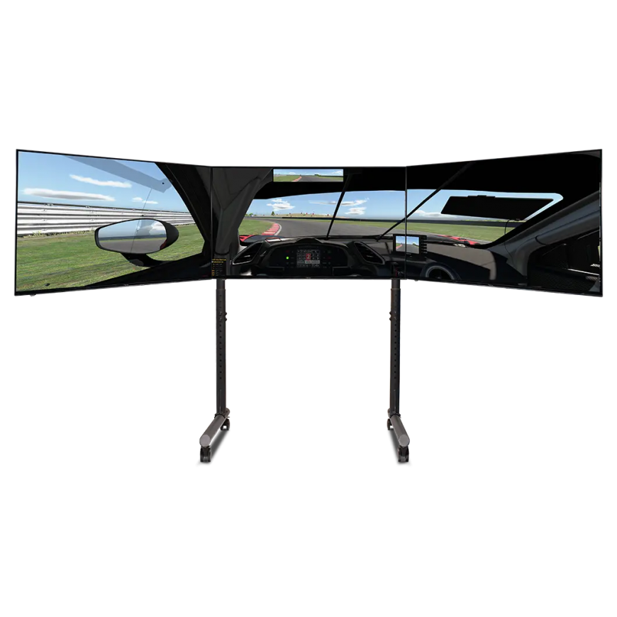Next Level Racing Floor stand | Round Tube Freestanding Single – 3