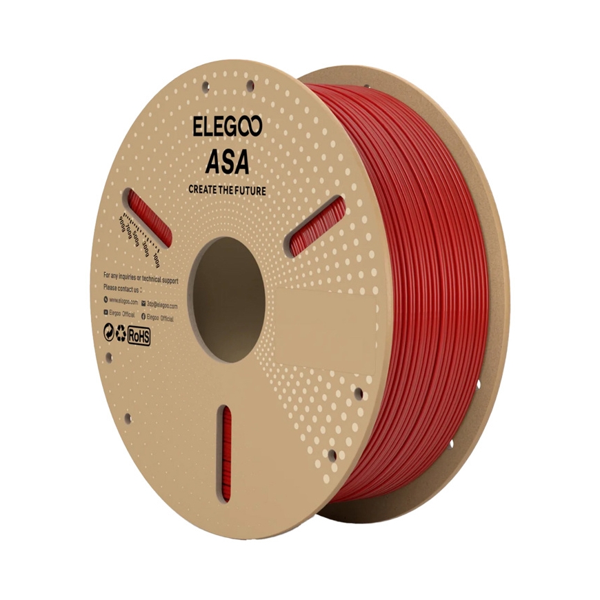 Филамент ELEGOO ASA (красный)