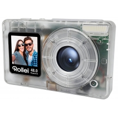 Rollei Compactline Pocket Transparent digikamera, kirkas