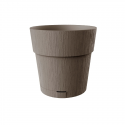 Gėlių vazonas su padėklu Ethica Ø25x25cm rudas Gėlių vazonas su padėklu Ethica Ø25x25cm rudas