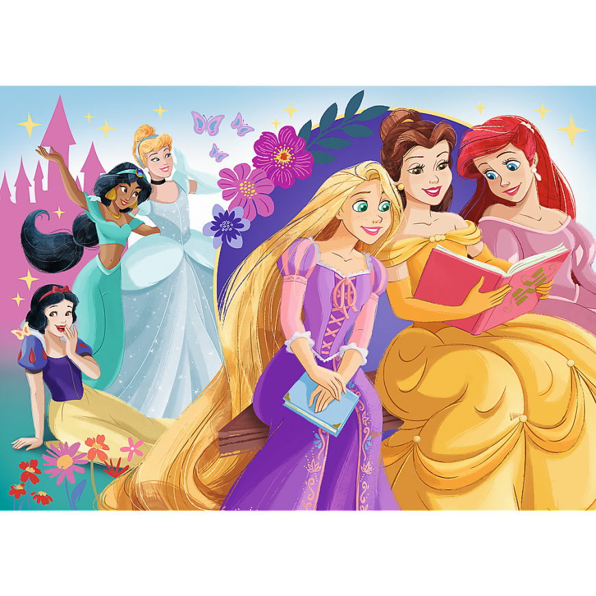 TREFL DISNEY PRINCESS Glitter puzzle, 100 pcs – 2