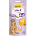 Gardumi kaķiem - GimCat SNACK CREAM DUO CHICKEN & PUMPKIN 6 X 15 Gardumi kaķiem - GimCat SNACK CREAM DUO CHICKEN & PUMPKIN 6 X 15