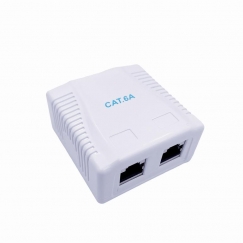 KABELIS ACC MOUNT BOX CAT6A FTP/2P NCAC-2F6A-01 GEMBIRD