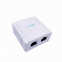 CABLE ACC MOUNT BOX CAT6A FTP/2P NCAC-2F6A-01 GEMBIRD CABLE ACC MOUNT BOX CAT6A FTP/2P NCAC-2F6A-01 GEMBIRD