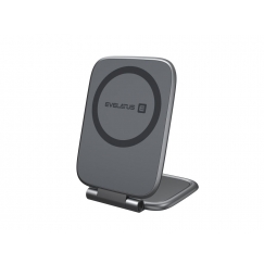 MagSafe NEN-Qi magnēta turētājs (automobiļa ekrānam/dasboardam, klēpjdatoram, planšetdatoram, monitoram) melns