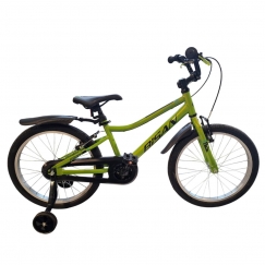 Bisan Floki V Green/Black Children's Bicycle (Wheel Size: 20 Frame Size: 11)