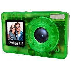 Rollei Compactline Pocket caurspīdīga digitālā kamera, zaļa