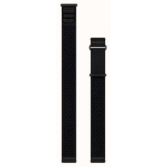 Garmin Quick Release ComfortFit Fabric 20mm Watch Strap Siksniņa priekš Garmin pulksteņiem (20 mm) / melns