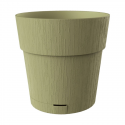 Flower pot with tray Ethica Ø40x39cm green Flower pot with tray Ethica Ø40x39cm green