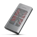 AXAGON USB-C 20Gbps Dual M.2 NVMe SSD CLONE MASTER korpuss AXAGON USB-C 20Gbps Dual M.2 NVMe SSD CLONE MASTER korpuss