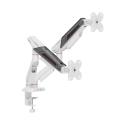 White Shark KHUFU-II GMS-3211 / 2 Monitor Desktop Mount White Shark KHUFU-II GMS-3211 / 2 Monitor Desktop Mount