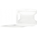 Durable reXycle ID Card Holder for Two Cards, Clear, Pack of 10 Durable reXycle ID Card Holder for Two Cards, Clear, Pack of 10