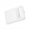 XO PR264 Magnētiskais Ārējās Uzlādes baterija 10000 mAh 20W balts