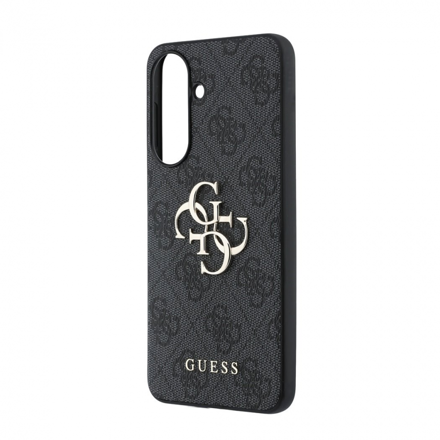 Guess PU 4G Metal Logo Case for Samsung Galaxy A57 Grey – 4
