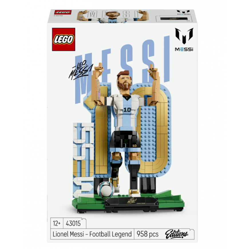LEGO 43015 Editions Lionel Messi Konstruktors