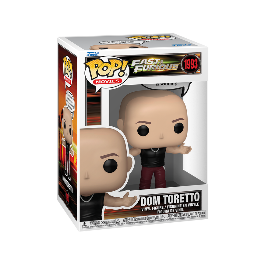 FUNKO POP! Vinilinė figūrėlė: Fast & Furious - Dom Toretto (Sayings)